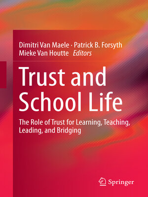 cover image of Trust and School Life